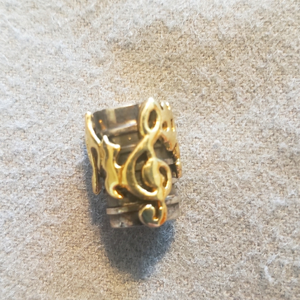 Trollbeads Silver and 18k gold Hallelujah bead- RETIRED